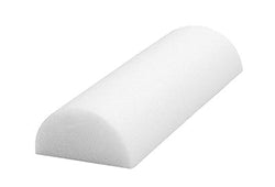 CanDo CanDo¨ PE Foam Rollers CanDo¨ Foam Roller - White PE foam - 4" x 12" - Half-Round