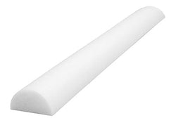 CanDo CanDo¨ PE Foam Rollers CanDo¨ Foam Roller - White PE foam - 4" x 36" - Half-Round