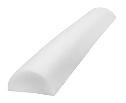 CanDo CanDo¨ PE Foam Rollers CanDo¨ Foam Roller - White PE foam - 6" x 36" - Half-Round