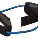 CanDo Exercise Tubing with Cuff Exerciser - 35" - Blue - heavy