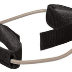 CanDo Exercise Tubing with Cuff Exerciser - 35" - Tan - XX-light