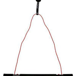CanDo over door exercise bar and tubing, Red - light