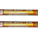 CanDo Mini WaTE Bar, Yellow, 1.5 lbs., Pair