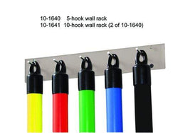 CanDo WaTE Bar, Accessory, 10 Hook Vertical Wall Rack
