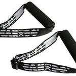 CanDo Exercise Band - Accessory - Foam Padded Adjustable Webbing Handle - Pair