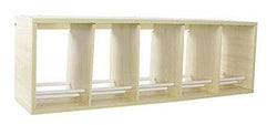 CanDo exercise band rack, plastic, 5 rolls