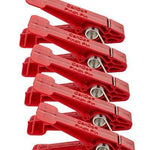 CanDo Graded Pinch Finger Exerciser, Replacement Pinch Pins, Set of 5, Red (Light)