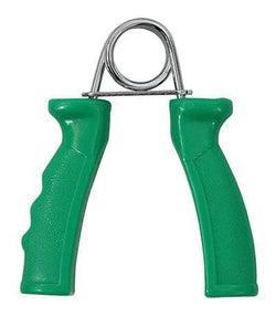 CanDo Ergonomic Hand Grip, Pair - Green, moderate - 12 lb