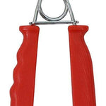 CanDo Ergonomic Hand Grip, Pair - Red, light - 6 lb