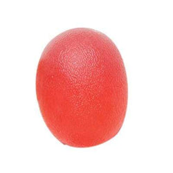 CanDo Gel Squeeze Ball - Large Cylindrical - Red - Light