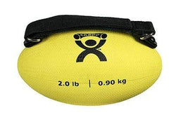 CanDo Handy Grip weight ball - 2 lb - Yellow