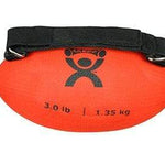 CanDo Handy Grip weight ball - 3 lb - Red