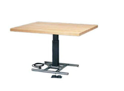 Work Table, rectangular, electric Hi-Low, 60" L x 48" W x 30" - 46" H