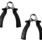 Fixed resistance hand grip, x-heavy, black, pair