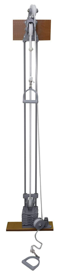 Chest Weight Pulley System - Dual handle (lower, mid) - one tower - 5 x 2.2 lb weights