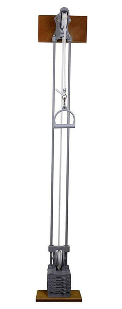 Chest Weight Pulley System - Single handle (mid) - one tower - 5 x 2.2 lb weights
