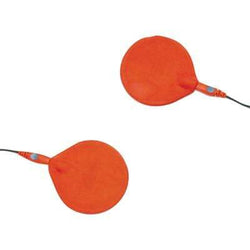 conductive rubber carbon electrode, 3" diameter, red, 2/case