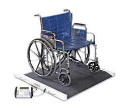 Detecto Bariatric / Wheelchair Scale - 1100 lb x .5 lb - 49 x 45 x 8 inch Footprint Detecto Bariatric / Wheelchair Scale - 1100 lb x .5 lb - 49 x 45 x 8 inch Footprint