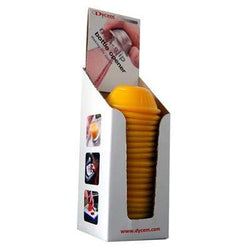 Dycem retail bottle opener display, 25/dispenser, yellow
