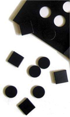 Dycem non-slip self-adhesive feet (7/8" diameter) 12 each, black