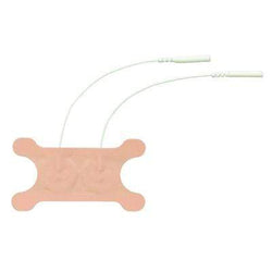 Freedom-Stimª Dysphagia electrode - tan foam, 2"x3.5" butterfly w/lead, 12 treatments