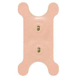Freedom-Stimª Dysphagia electrode - tan foam, 2"x3.5" butterfly w/snap, 12 treatments