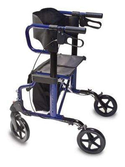 Lumex Hybrid LX Rollator Transport Chair, Majestic Blue