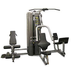 Inflight Fitness, Vanguard Training System, Two Stacks, Three Stations, Leg Press Option Option-Shared Stack, Full Shrouds