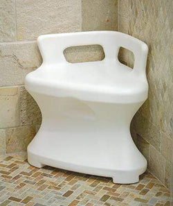 Corner shower seat
