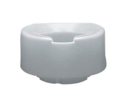 Maddak Contoured elevated toilet seat, standard with slip-in bracket, 4 inch