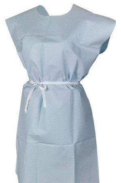 McKesson Gowns Patient Exam Gown McKesson Adult One Size Fits Most Blue; Case/50