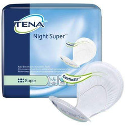 Incontinence Liner TENA Night Super 27 Inch Length Heavy Absorbency