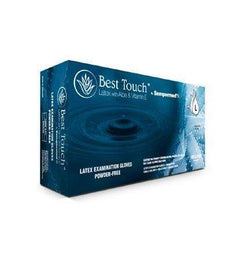Exam Glove Best Touch NonSterile Latex Standard Cuff Length : Large