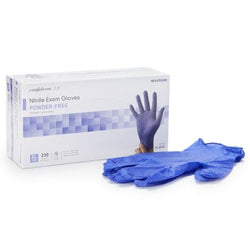 McKesson Medical Gloves Exam Glove McKesson Confiderm 3.0 NonSterile Nitrile Standard Cuff Length Cases/10