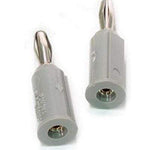 Mettler Pin to Banana Adapter Plug, Grey - set of 4