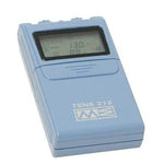 Mettler TENS 212 digital 2-channel Stimulator with carry case and accessories