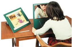 Glassless mirror, free-standing, 12" W x 16" H