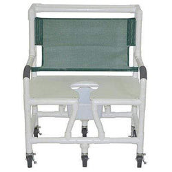 Bariatric shower chair 30" (6-HEAVY DUTY CASTERS 5" x 1 1/4")