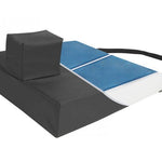 Protekt Gel Wedge wheelchair Cushion with pommel 1.5" incline