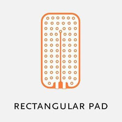 Ossur Cold Rush Rectangular Pad, Small