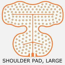 Ossur Cold Rush Shoulder Pad, Large