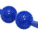 Point Relief Massage Bar - 9 x 43cm - 2 balls - Blue