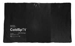 Relief Pak ColdSpot Black Urethane Pack - oversize - 11" x 21" - Case of 12