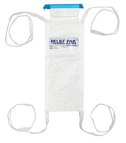 Relief Pak Insulated Ice Bag - Tie Strings - small - 5" x 13"