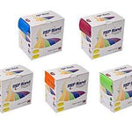 REP Band Twin-Pak - latex-free - 100 yard 5 piece set (2 x 50 yard boxes of each color: peach, orange, lime, blueberry, plum)