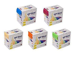 REP Band Twin-Pak - latex-free - 100 yard 5 piece set (2 x 50 yard boxes of each color: peach, orange, lime, blueberry, plum)