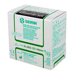 SEIRIN J-Type Acupuncture Needles, size 00/02 (0.12mm) x 40mm, box of 100 needles