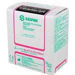 SEIRIN J-Type Acupuncture Needles, size 4 (0.23mm) x 50mm, box of 100 needles
