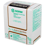 SEIRIN J-Type Acupuncture Needles, size 8 (0.30mm) x 50mm , box of 100 needles