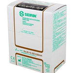 SEIRIN J-Type Acupuncture Needles, size 8 (0.30mm) x 60mm, box of 100 needles